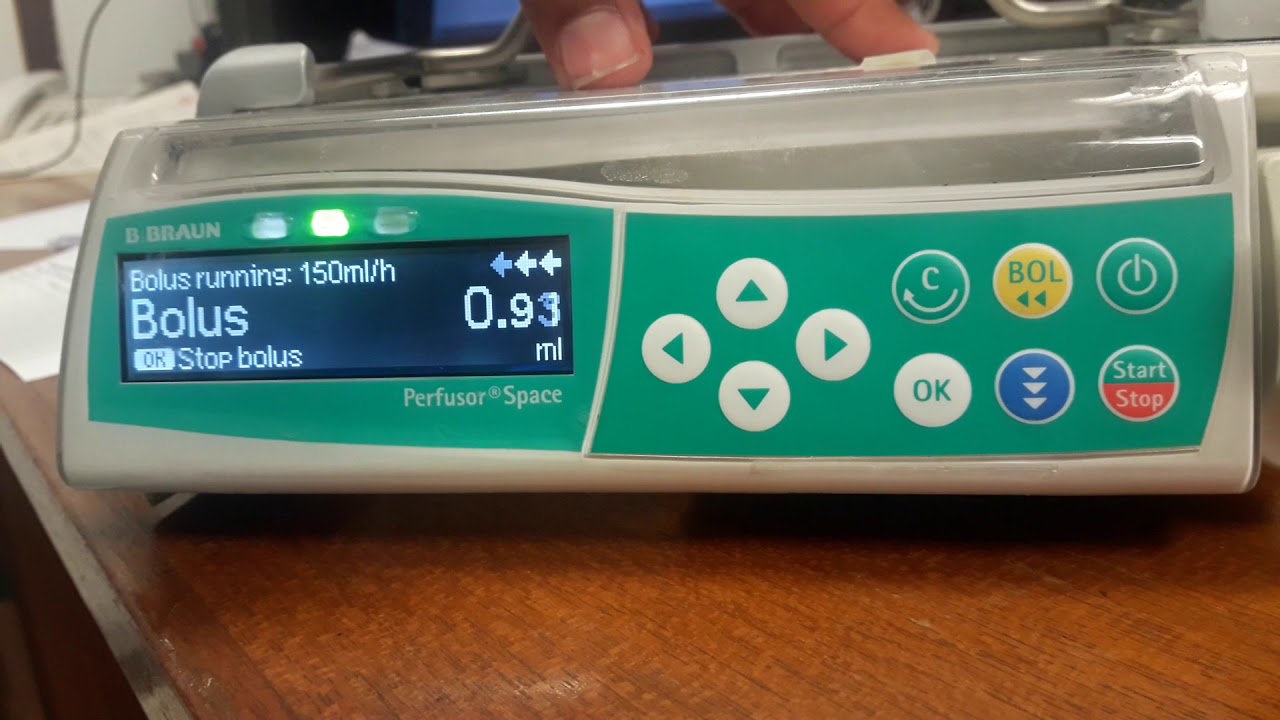 B Braun Syringe Infusion Pump