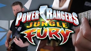 Power Rangers Jungle Fury Theme on Guitar