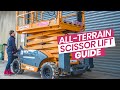 Compact 12DX All-Terrain Scissor Lift Guide | Pink Boots Hire