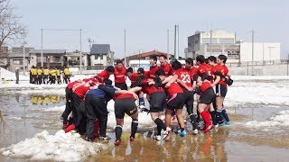 長岡高校ラグビー部　2018春季OB戦