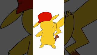 How To Draw Pikachu Using Python | Pokemon #shorts #viral