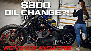 HARLEY NIGHT TRAINS, OIL CHANGES! PLUS A LITTLE Q\u0026A!