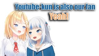 『Youtube-kun is also Hololive fan』 【Youtube can also make Hololive meme】