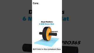 PRO365 Dual Wide Ab Roller Wheel for Abs #shorts #fitness #bodybuilding