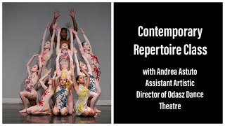 YAGP Presents Contemporary Repertoire Class with Andrea Astuto, Odasz Dance Theatre