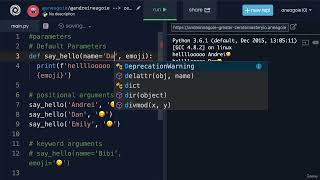 Default Parameters and Keyword Arguments #python #functions #coding