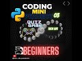 Python Mini-Project a QUIZ GAME (Beginners)