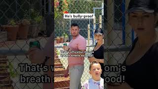 He’s bully-proof #funny #viral #family #fypシ #shorts