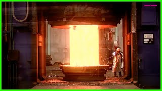 Extremely Risky Giant Heavy Duty Hammer Making Process!