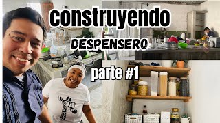 ✅HACIENDO NUESTRA ALACENA parte#1🏡#cocina #transformación #cambios