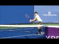 Mercury Insurance Open Bethanie Mattek-Sands' Unique Practice Drill