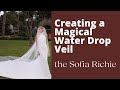 DIY Sparkling Water Droplet Bridal Veil: Inspired by Sofia Richie's Wedding Look