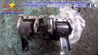 How to replace passenger side engine motor mount MITSUBISHI OUTLANDER 2.4L 2008~2010 4B12 W1CJA