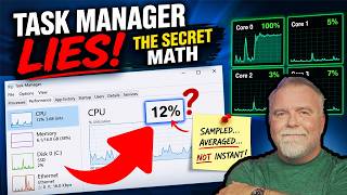 Task Manager is LYING About Your CPU Usage (Here's the Truth)