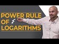 Expand and condense using the power rule of logarithms