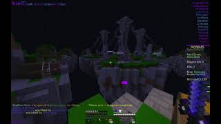 Destroying BlocksMC with *INF AURA* Fly, disabler, WITH RISE CLIENT!