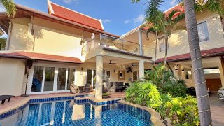 🏡 Explore Luxury Living! 3BR Pool Villa for Sale in Jomtien Prime \u0026 Convenient Location 🌟