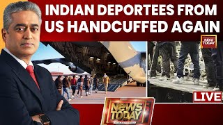 LIVE: Immigration Phenomenon Decoded | Indian Deportees From US Handcuffed | Rajdeep Sardesai