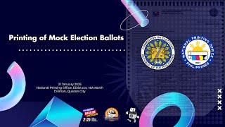 Printing of Mock Election Ballots