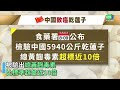 致癌毒素超標近10倍遭退運！中國乾蓮子銷毀達5 940公斤｜👍小編推新聞 20220810