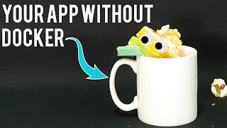 Docker explained with cake