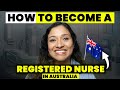 How to become a Registered nurse in Australia? | Step by Step - AHPRA registration procedure| OBA