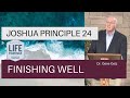 Joshua Principle 24: Finishing Well