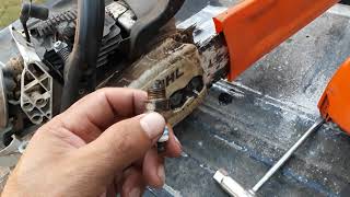 Sthil MS 311 Chainsaw Tuneup