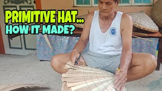 HAT MAKING/PRIMITIVE HAT/MADE OF NIPA/Mhedds JOE TV/vlog#23