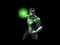 Injustice Gods Among Us | Green Lantern - All skins, Intro, Super Move, Story Ending