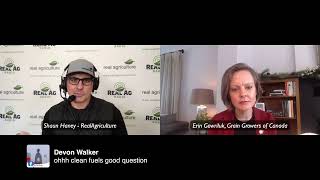 RealAg LIVE with Erin Gowriluk of the Grain Growers of Canada - What to expect from FPT meetings