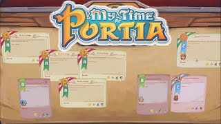 My Time at Portia #24 Takhle má vypadat tabule se zakázkami každý den!  😂 CZ