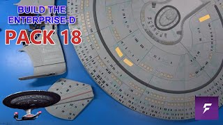 Build The Massive Star Trek Enterprise-D Stages 67, 68, 69, and 70 from FanHome | ASMR