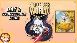 DAY 2 | Follow Along Challenger World Progression | Ren Class | MapleStory Guide | GMS