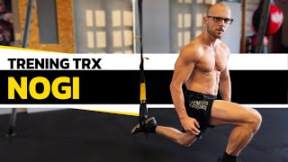 Trening nóg na taśmach TRX. Najlepsze ćwiczenia na nogi TRX.