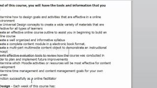 Adding Learning Outcomes to Taskstream