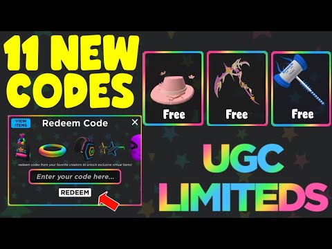 *New All* Update Ugc Limited Codes January 2024 Codes For Roblox Ugc Limited Ugc Limited Codes