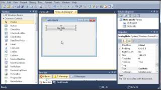 Visual Basic Tutorial 38 ToolBox ‏