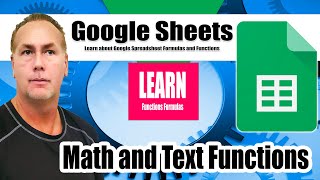 Google Sheets Basic Math and Text Functions helpful tips and example of formulas for spreadsheets