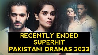 Top 5 Recently Ended Pakistani Dramas 2023 You Must Watch Now