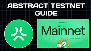 Abstract Chain Testnet Complete Guide || How To Interact with Abstract Chain