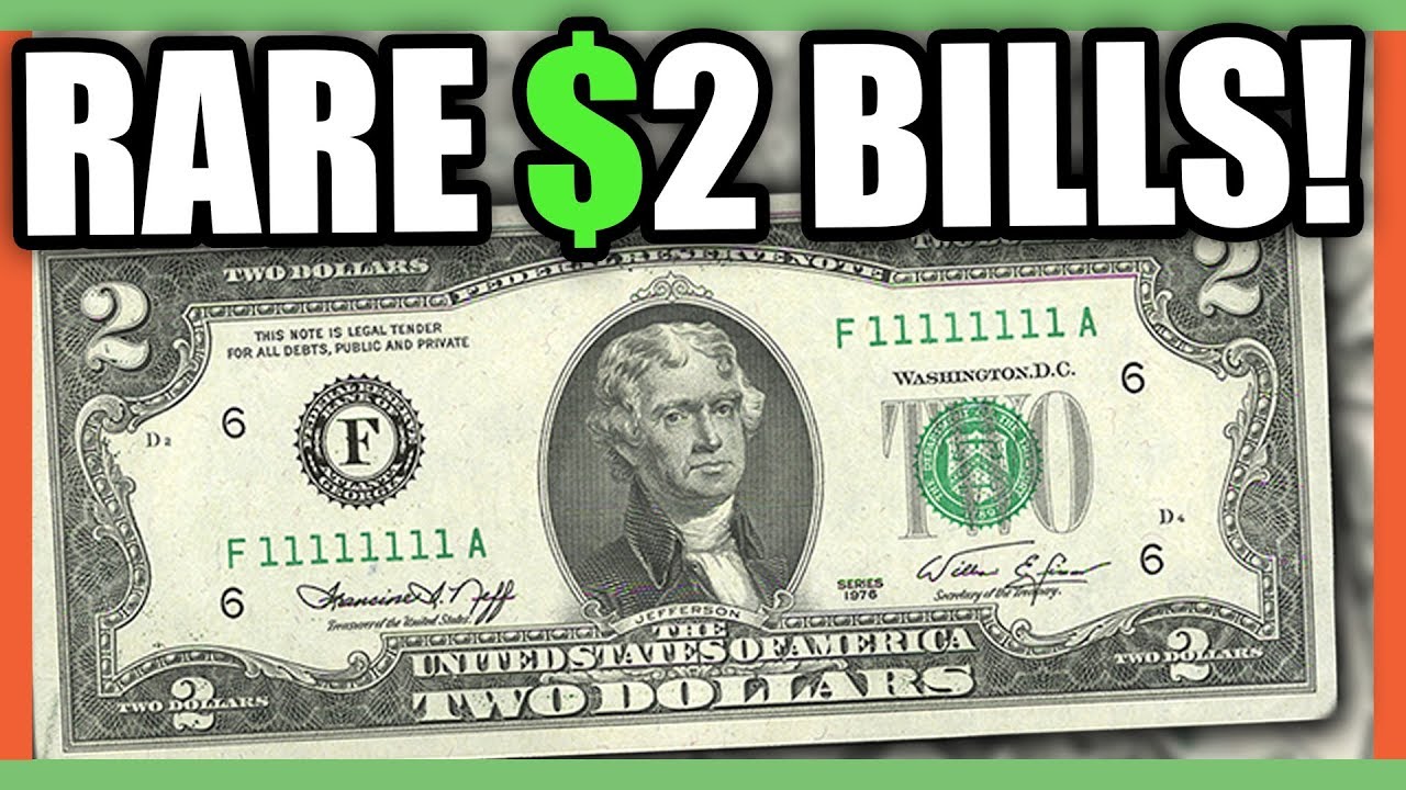 $2 DOLLAR BILLS WORTH MONEY - RARE MONEY TO LOOK FOR IN CIRCULATION ...