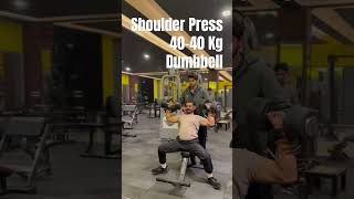 Shoulder Press 40-40 kg Dumbbell