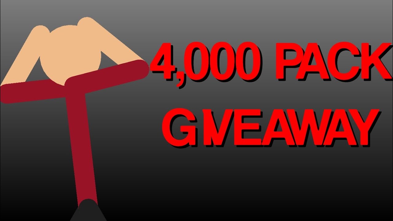 4 000 Pack Giveaway Sticknodes Youtube