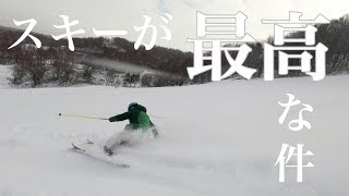 【スキーって楽しい】地元のスキー場にフラッと行ったら最高すぎた