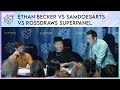 Ethan Becker vs Samdoesarts vs Rossdraws Superpanel