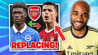 Yves Bissouma REPLACING Granit Xhaka At Arsenal? | David Luiz CONFIRMED Leaving!