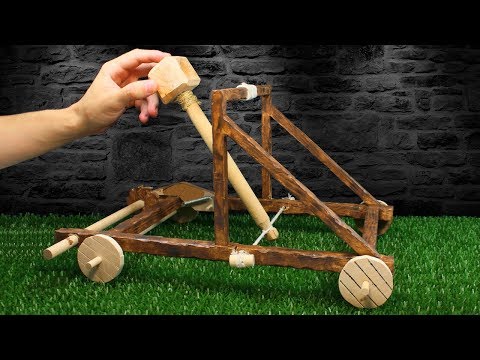 How To Make a CATAPULT | Amazing Wooden Catapult How To Make a CATAPULT | Amazing Wooden Catapult