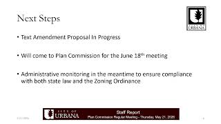 Plan Commission Regular Meeting