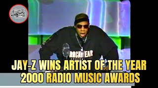 Jay-Z wins artist of the year 2000 Radio Music Awards